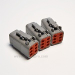 Deutsch DTM06-6S - 6-way Plug DTM Series